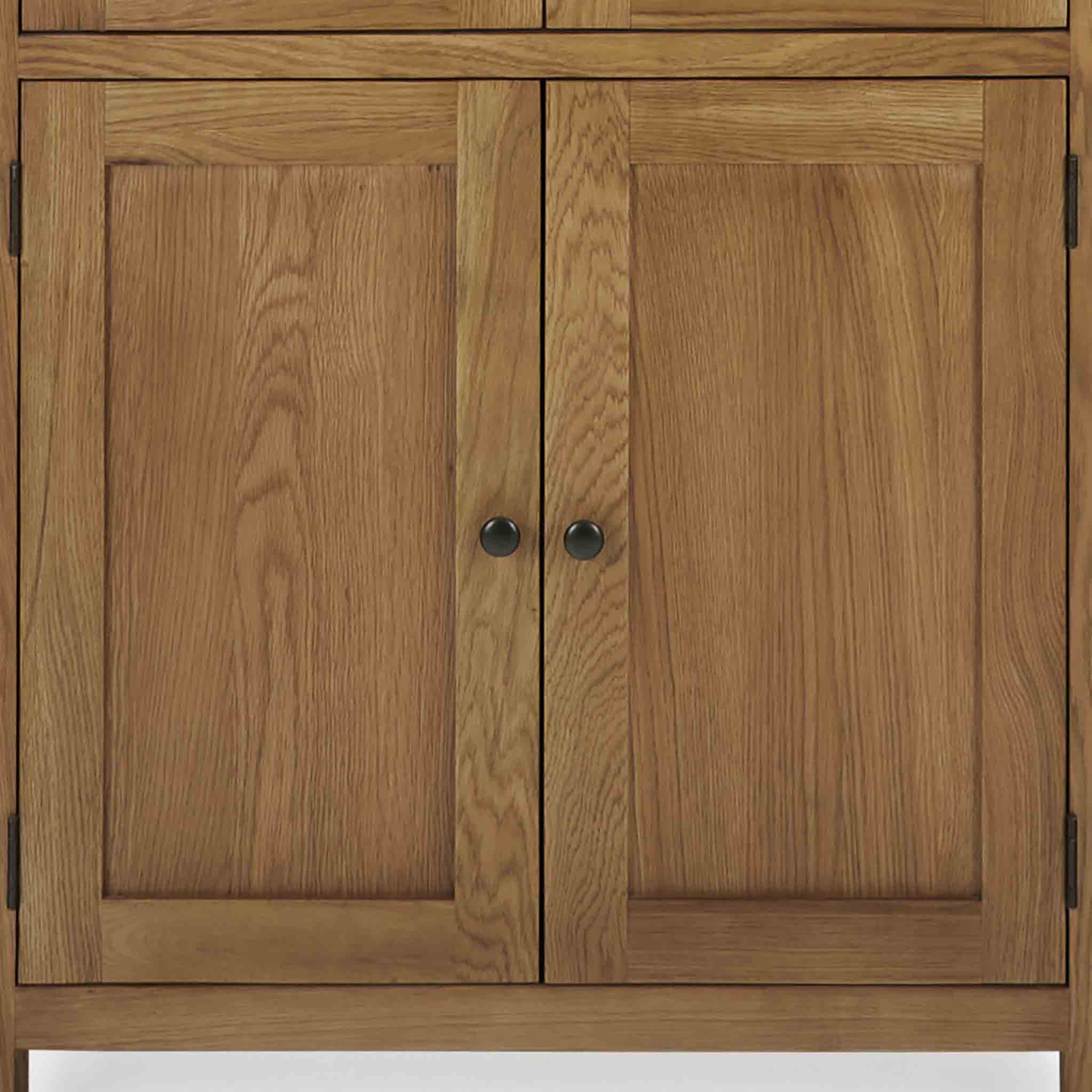 Zelah Oak Display Cabinet - Image 14