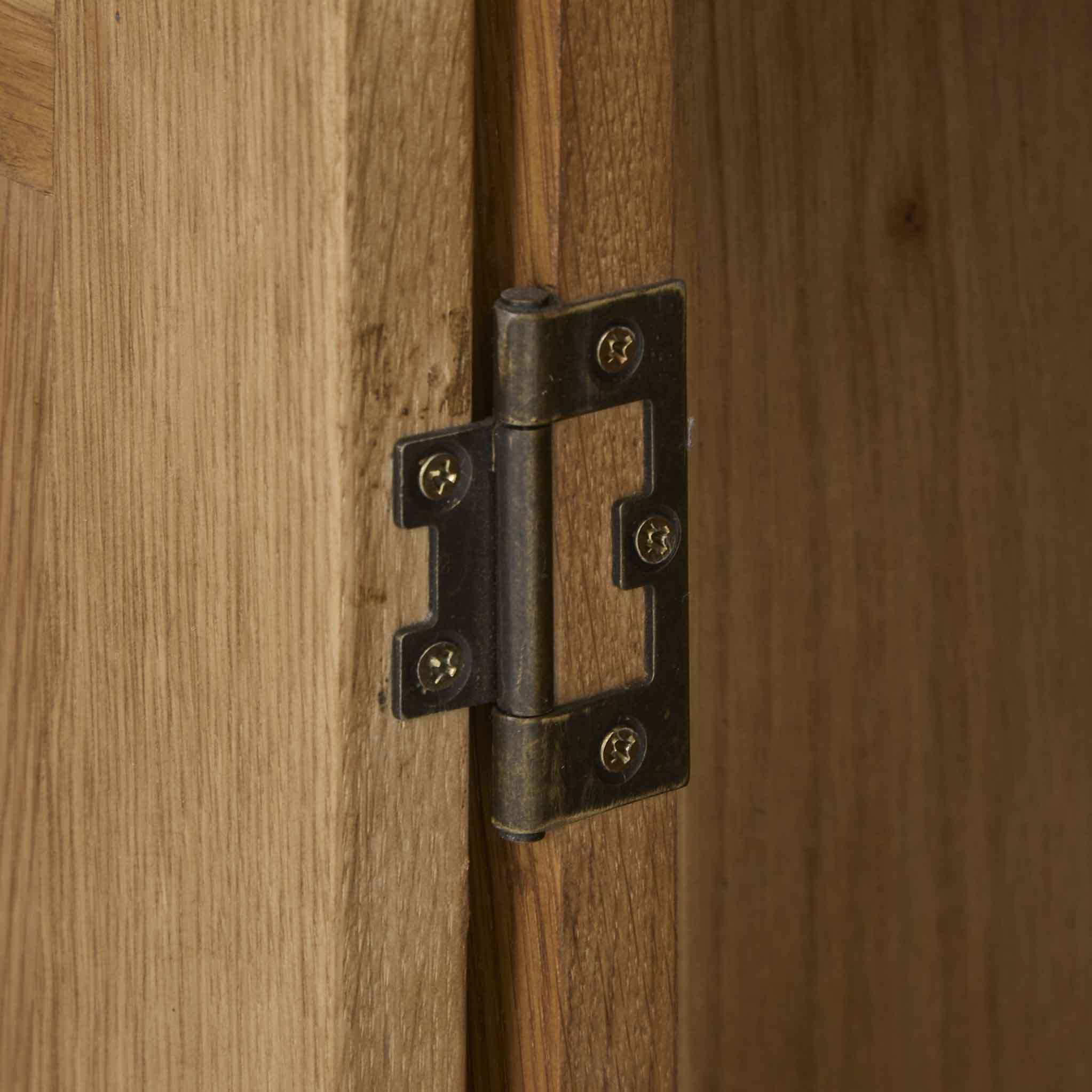 Zelah Oak Display Cabinet - Image 15