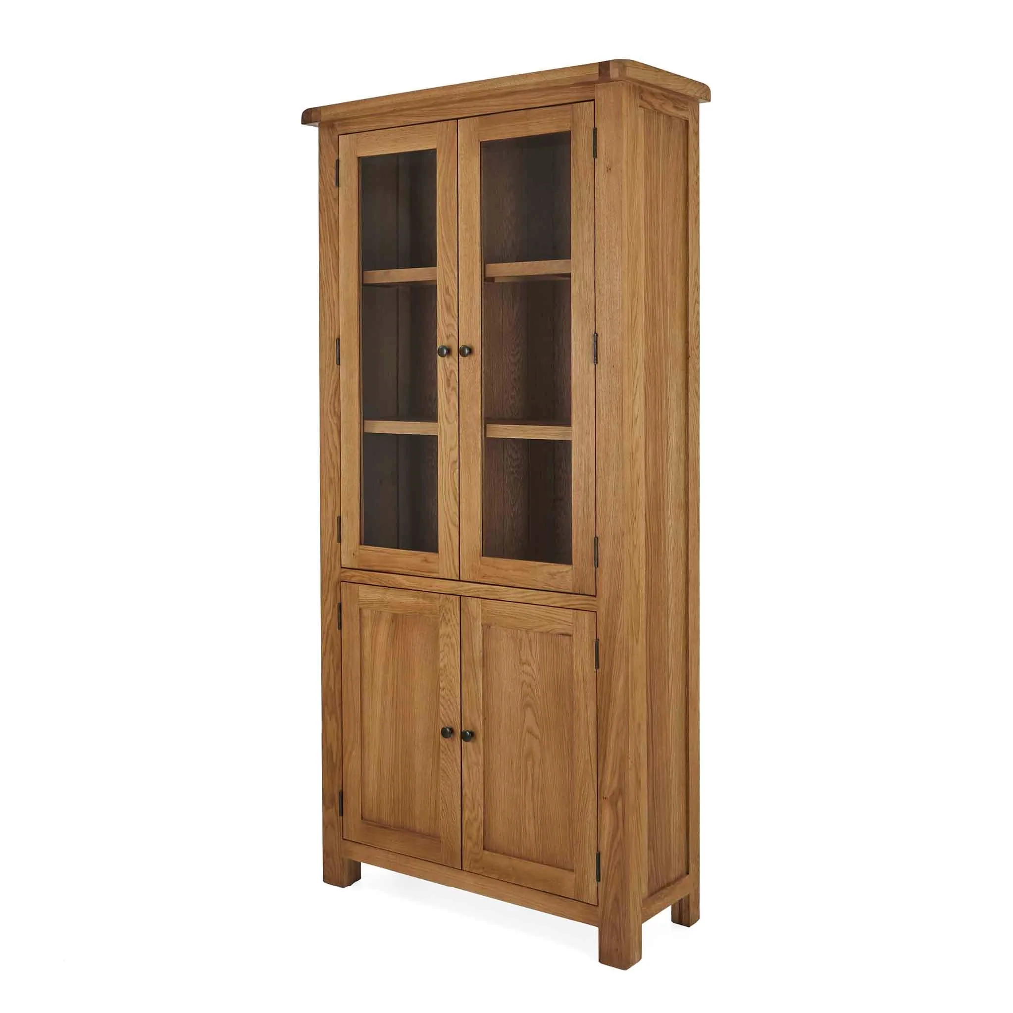Zelah Oak Display Cabinet - Image 5