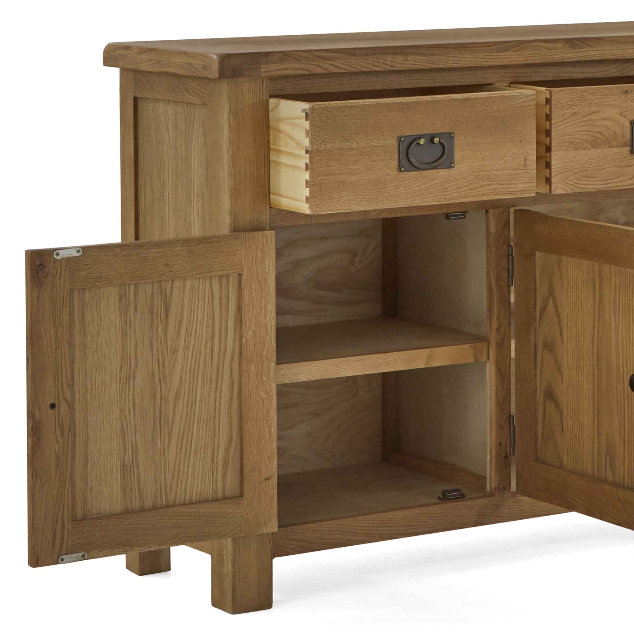 Zelah Oak Extra Large Sideboard - Image 15