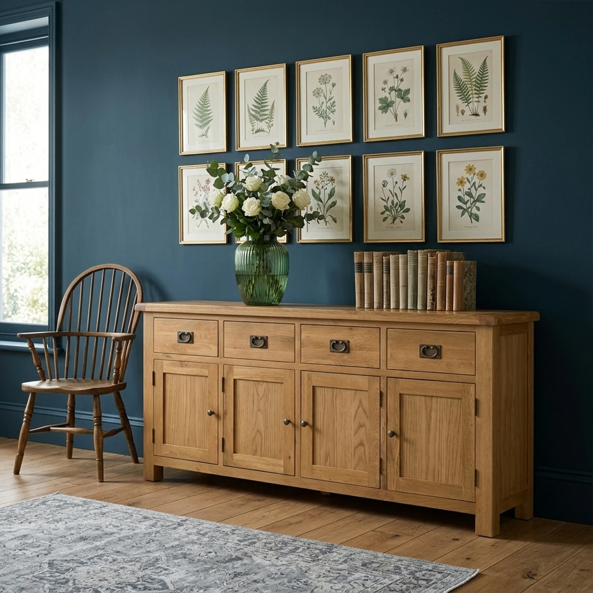 Zelah Oak Extra Large Sideboard - Image 2