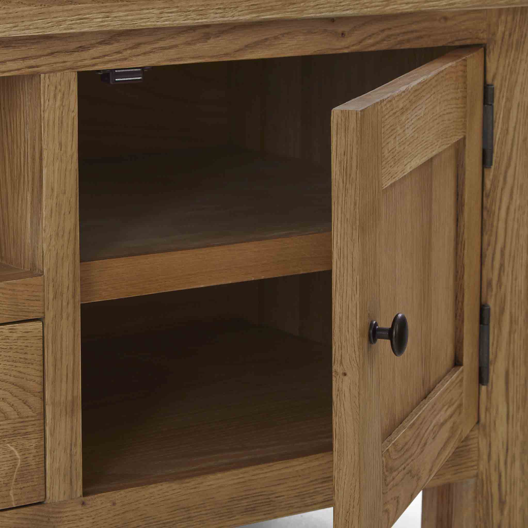 Zelah Oak Extra Wide TV Unit 200cm - Image 12