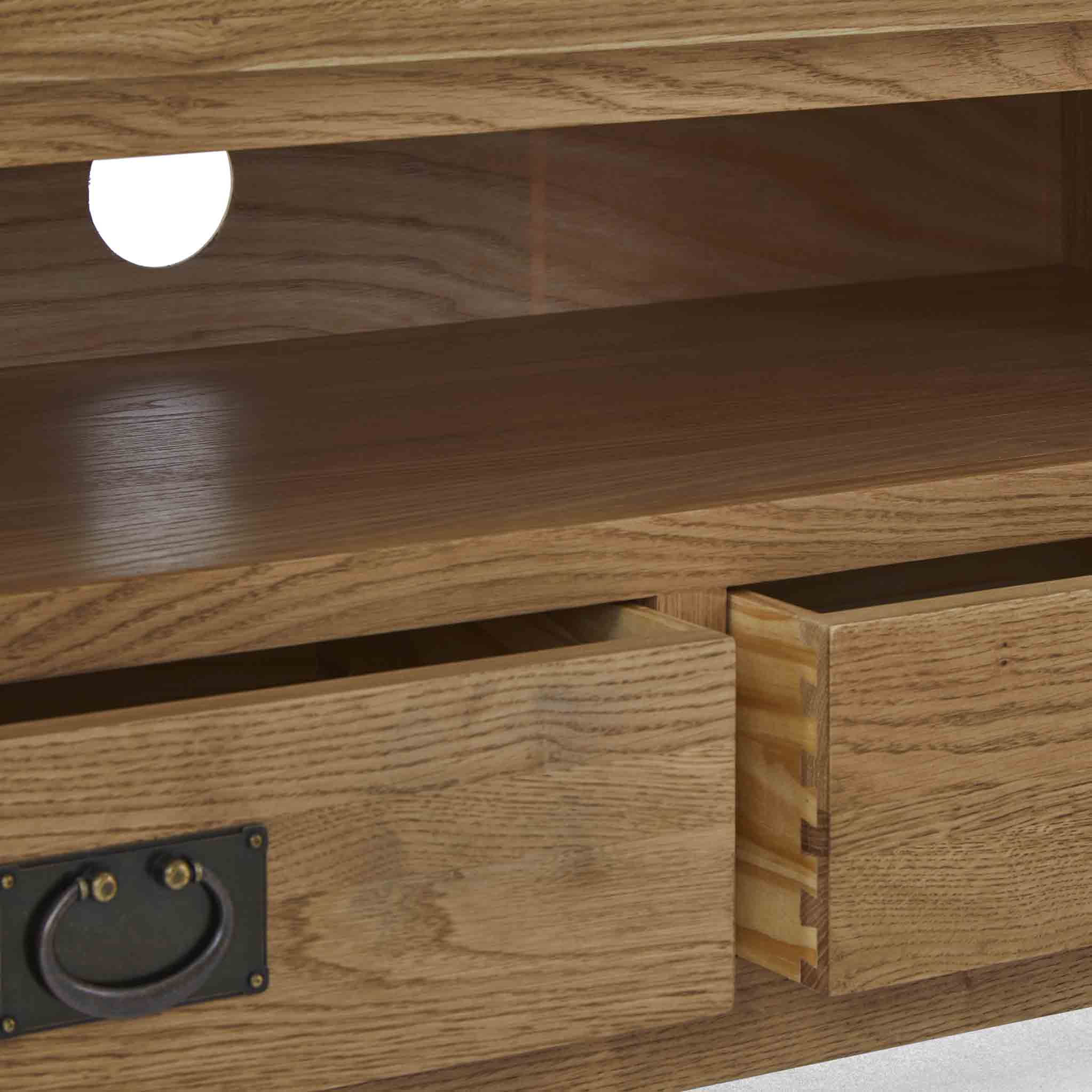 Zelah Oak Extra Wide TV Unit 200cm - Image 16