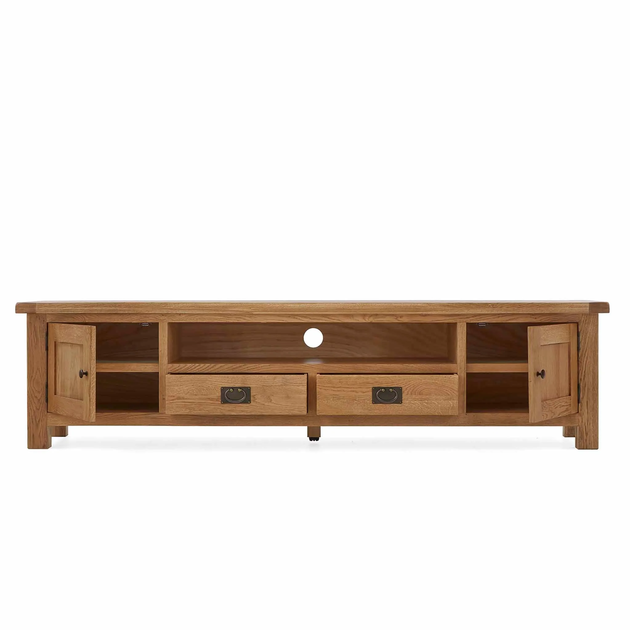 Zelah Oak Extra Wide TV Unit 200cm - Image 6