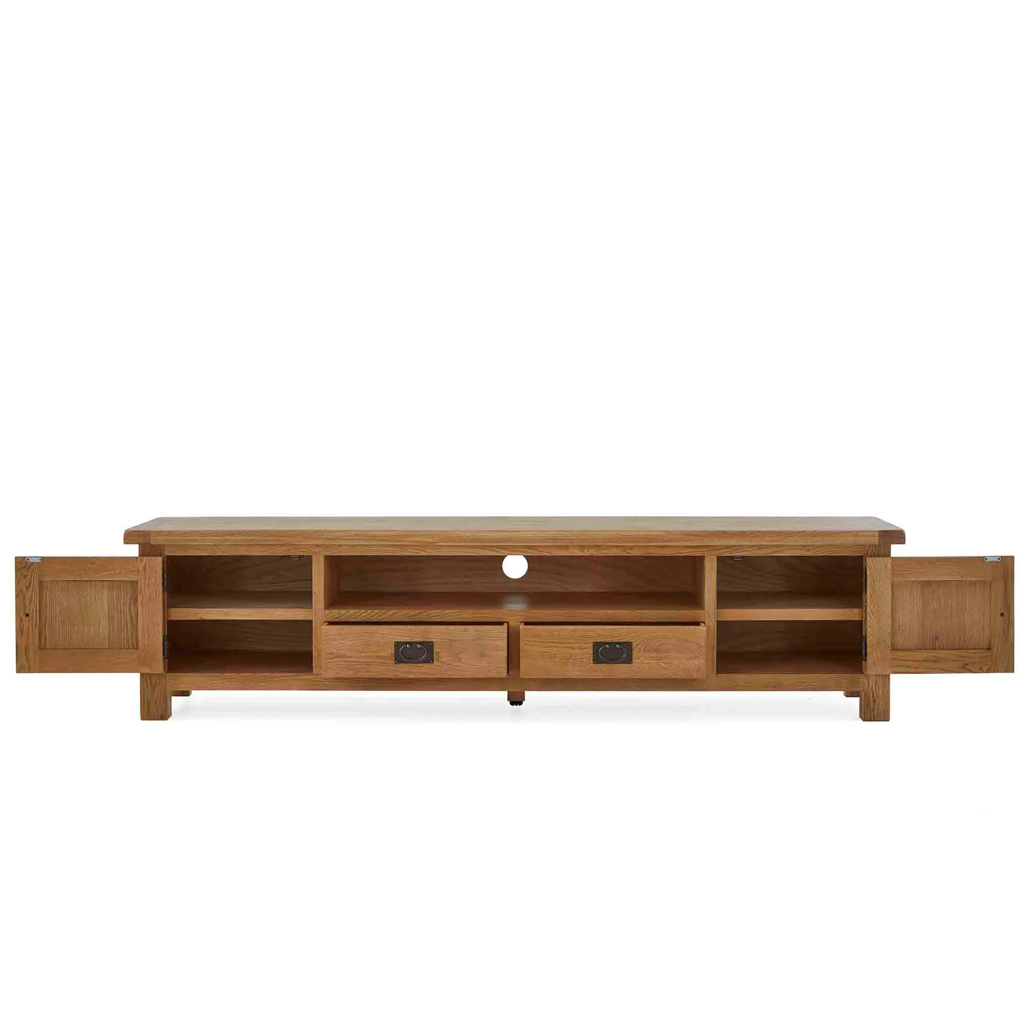 Zelah Oak Extra Wide TV Unit 200cm - Image 8