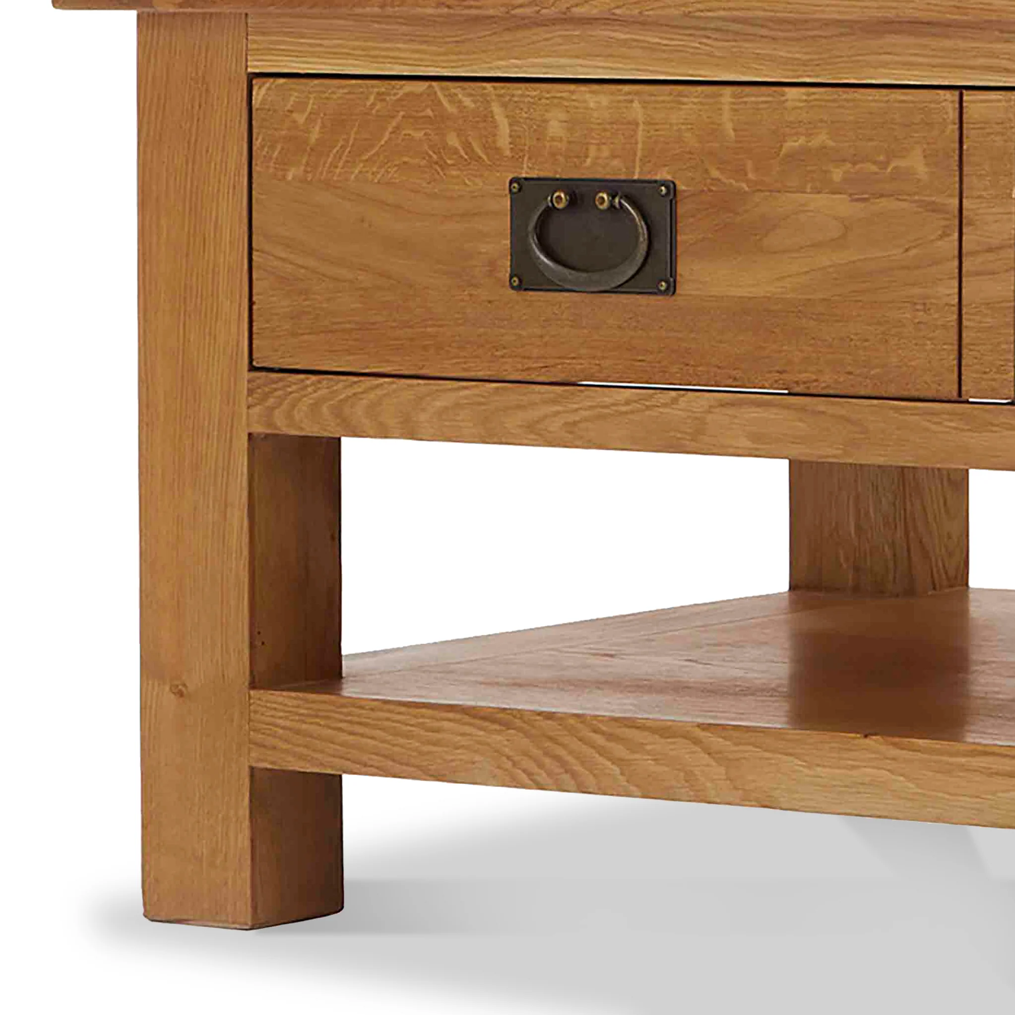 Zelah Oak King Coffee Table - Image 12