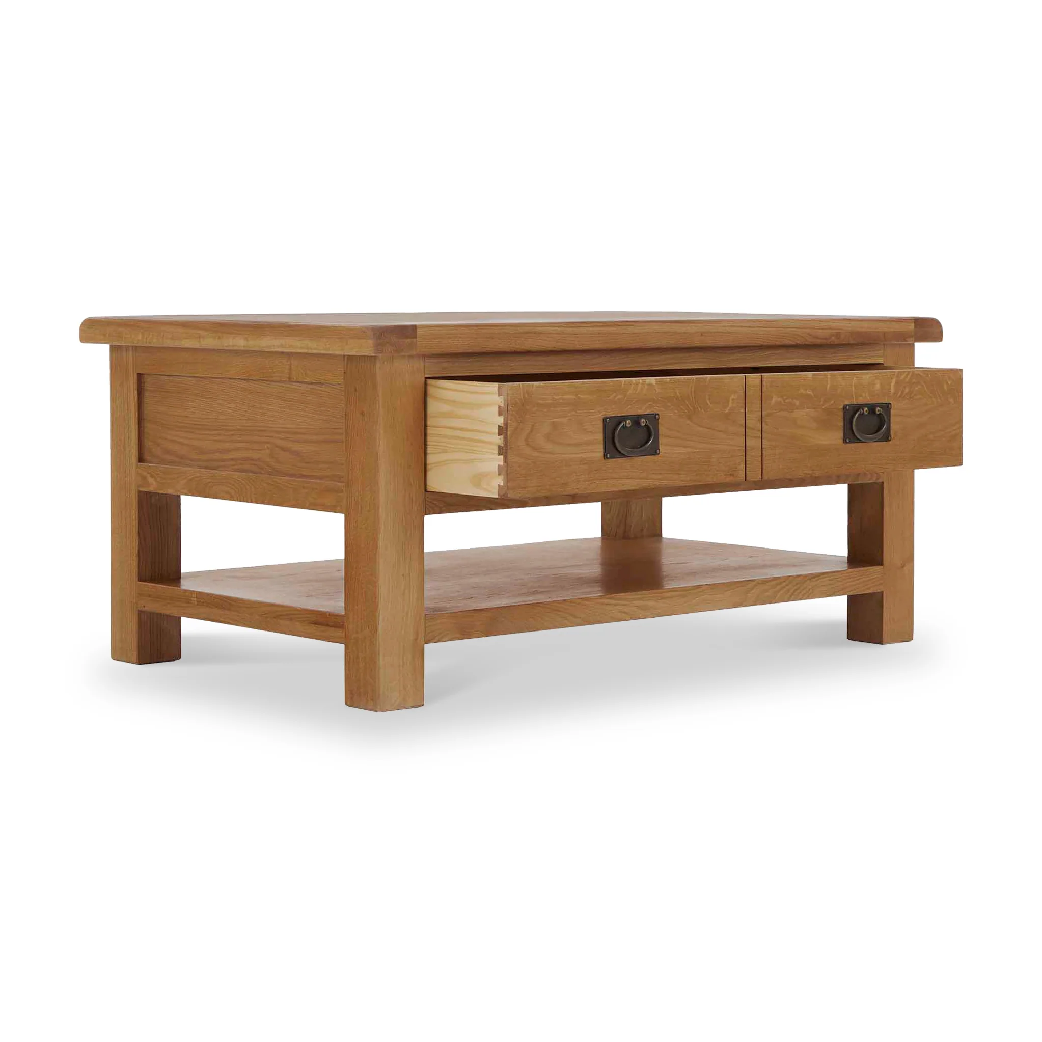 Zelah Oak King Coffee Table - Image 4