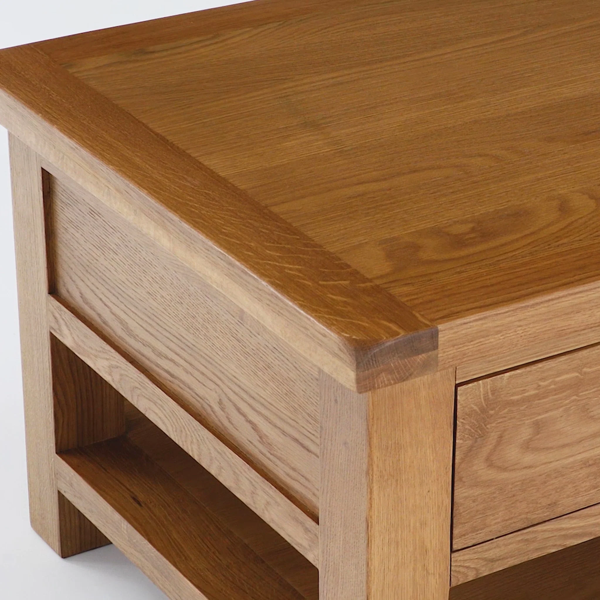 Zelah Oak King Coffee Table - Image 5