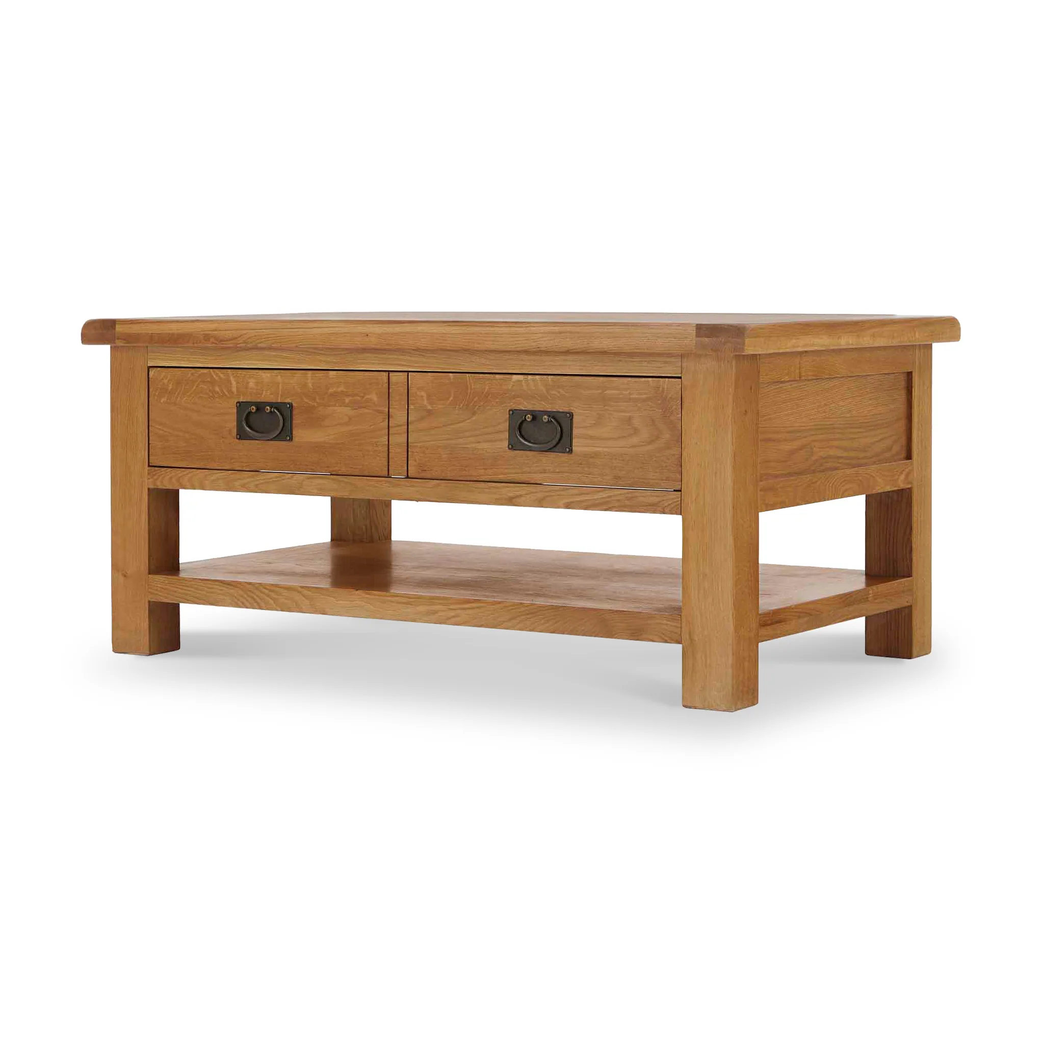 Zelah Oak King Coffee Table - Image 9