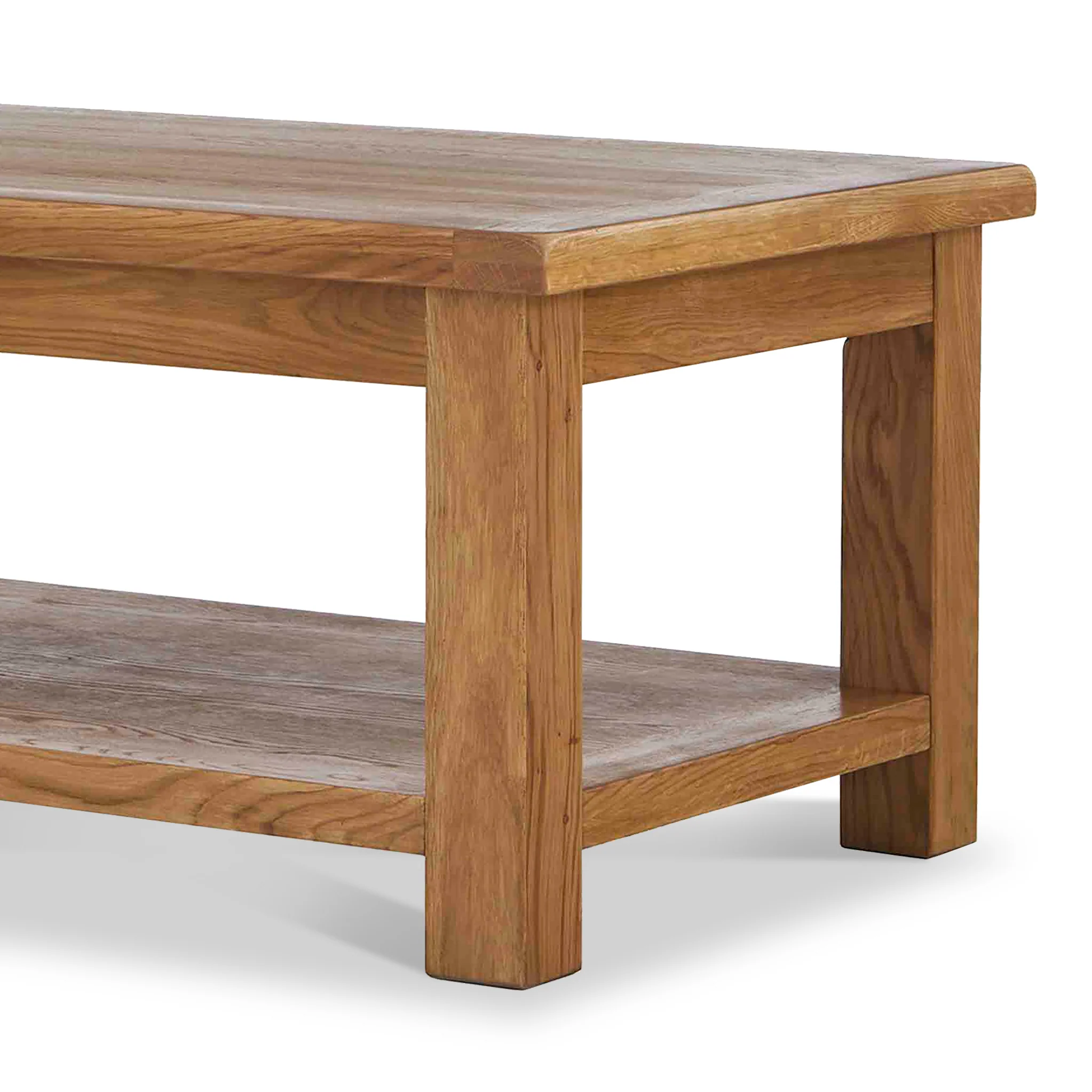 Zelah Oak Large Coffee Table - Image 5