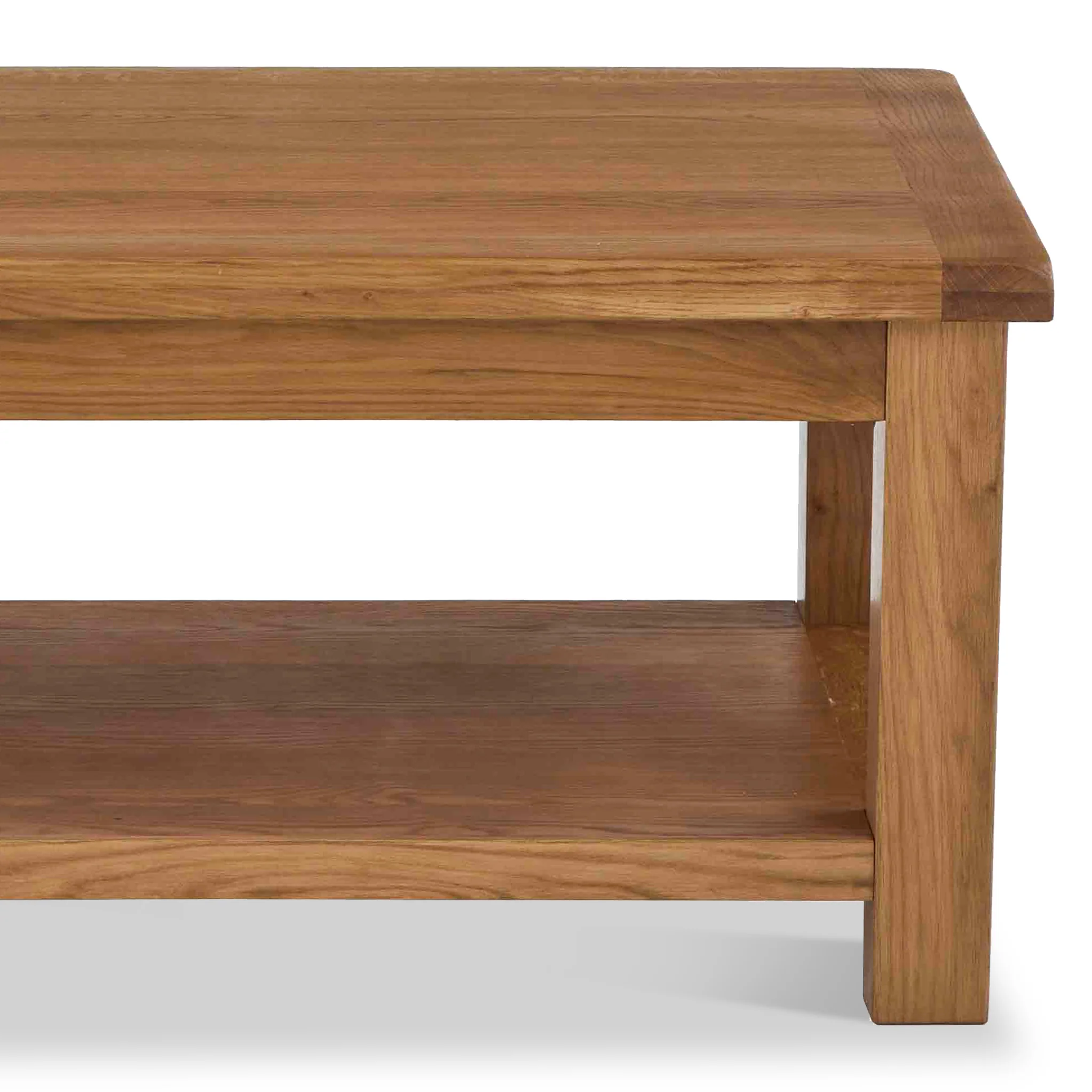 Zelah Oak Large Coffee Table - Image 7
