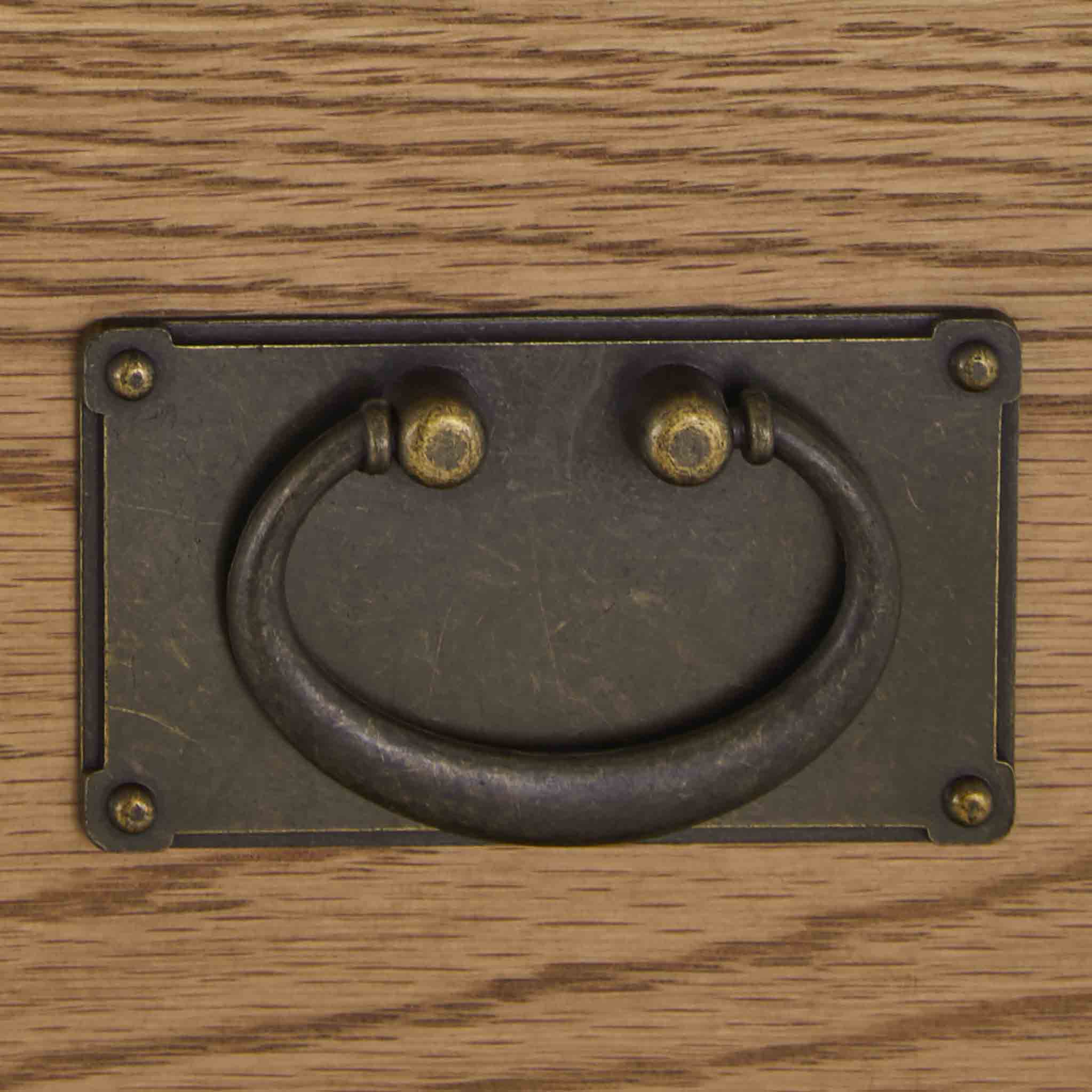Zelah Oak Large Computer Desk - Image 13