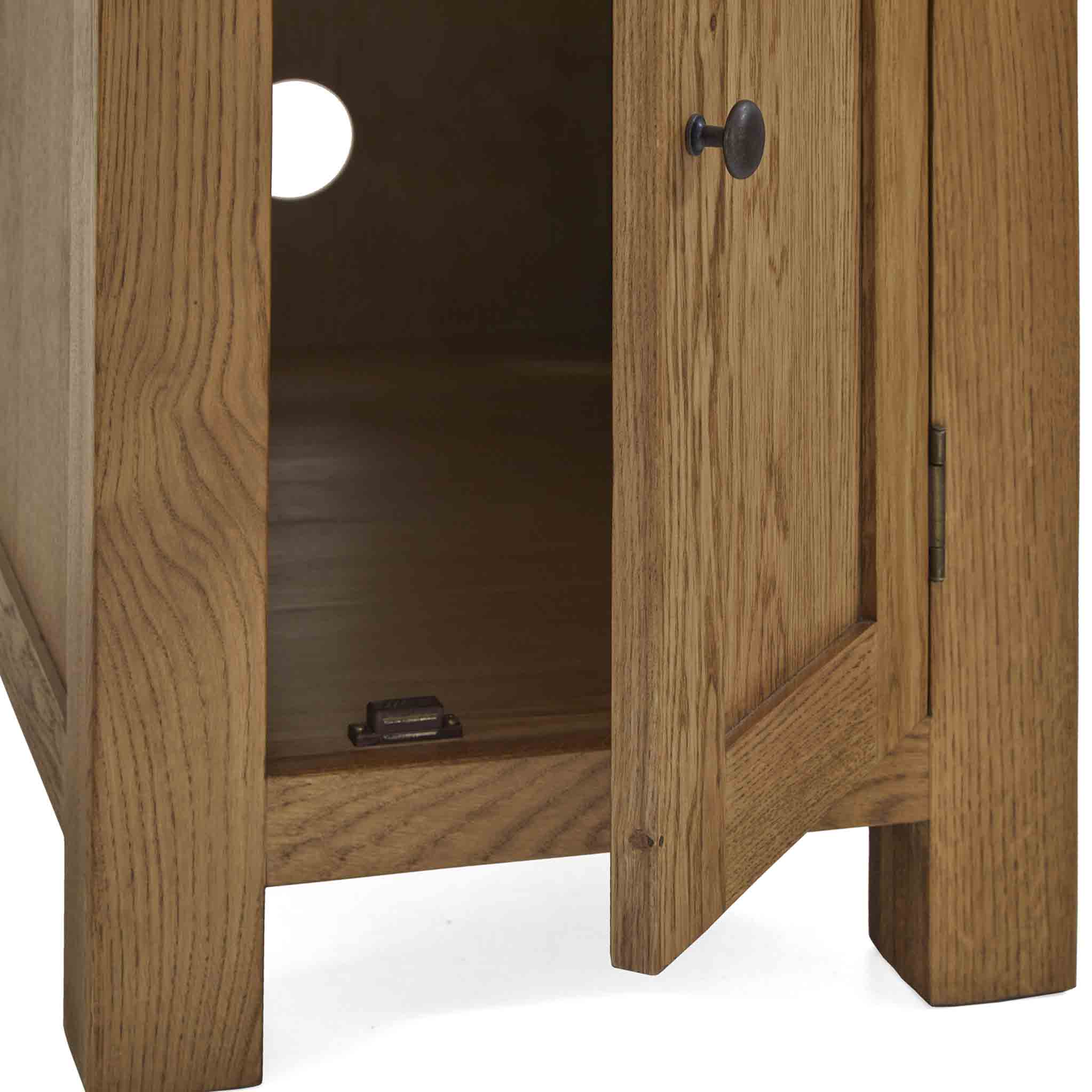 Zelah Oak Large Computer Desk - Image 19