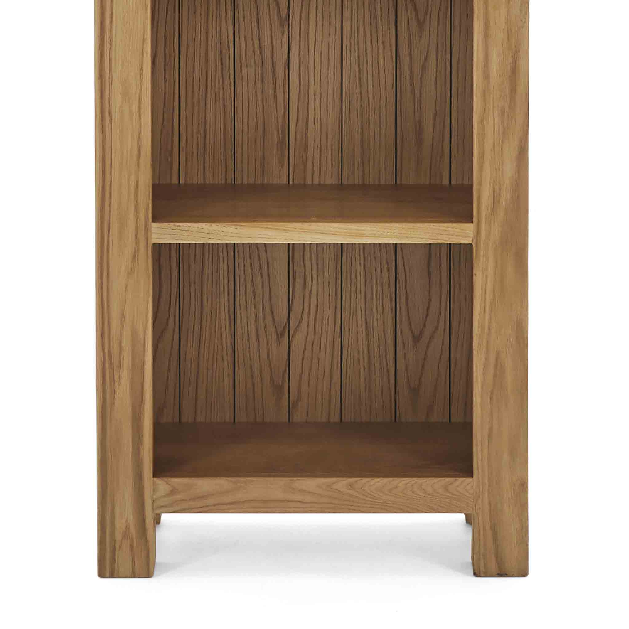 Zelah Oak Narrow Bookcase - Image 9