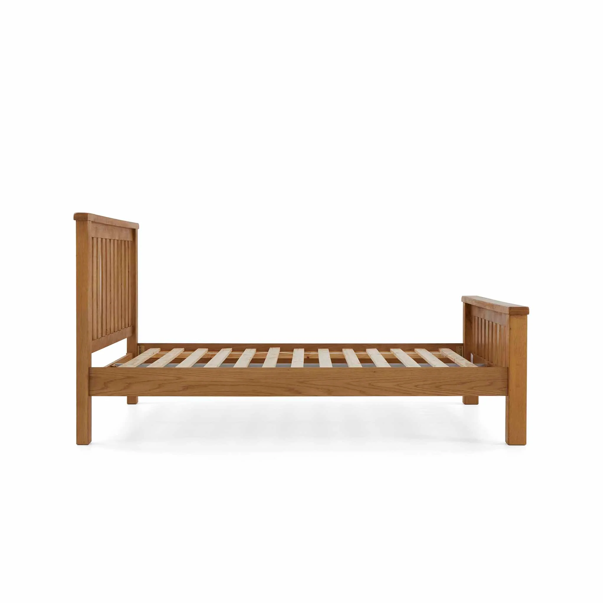 Zelah Oak Slatted Bed Frame - Image 5