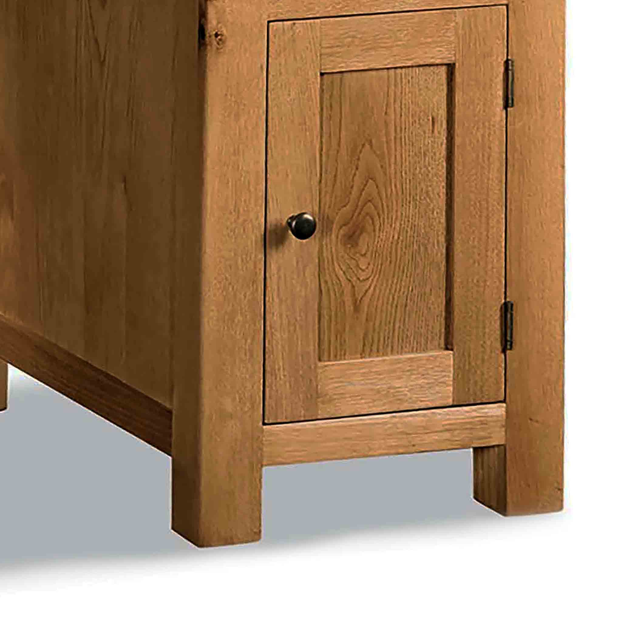 Zelah Oak Small Computer Desk - Image 7