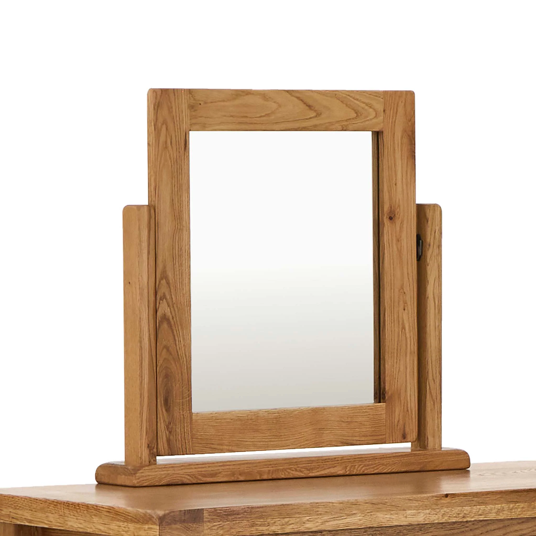Zelah Oak Vanity Mirror - Image 6