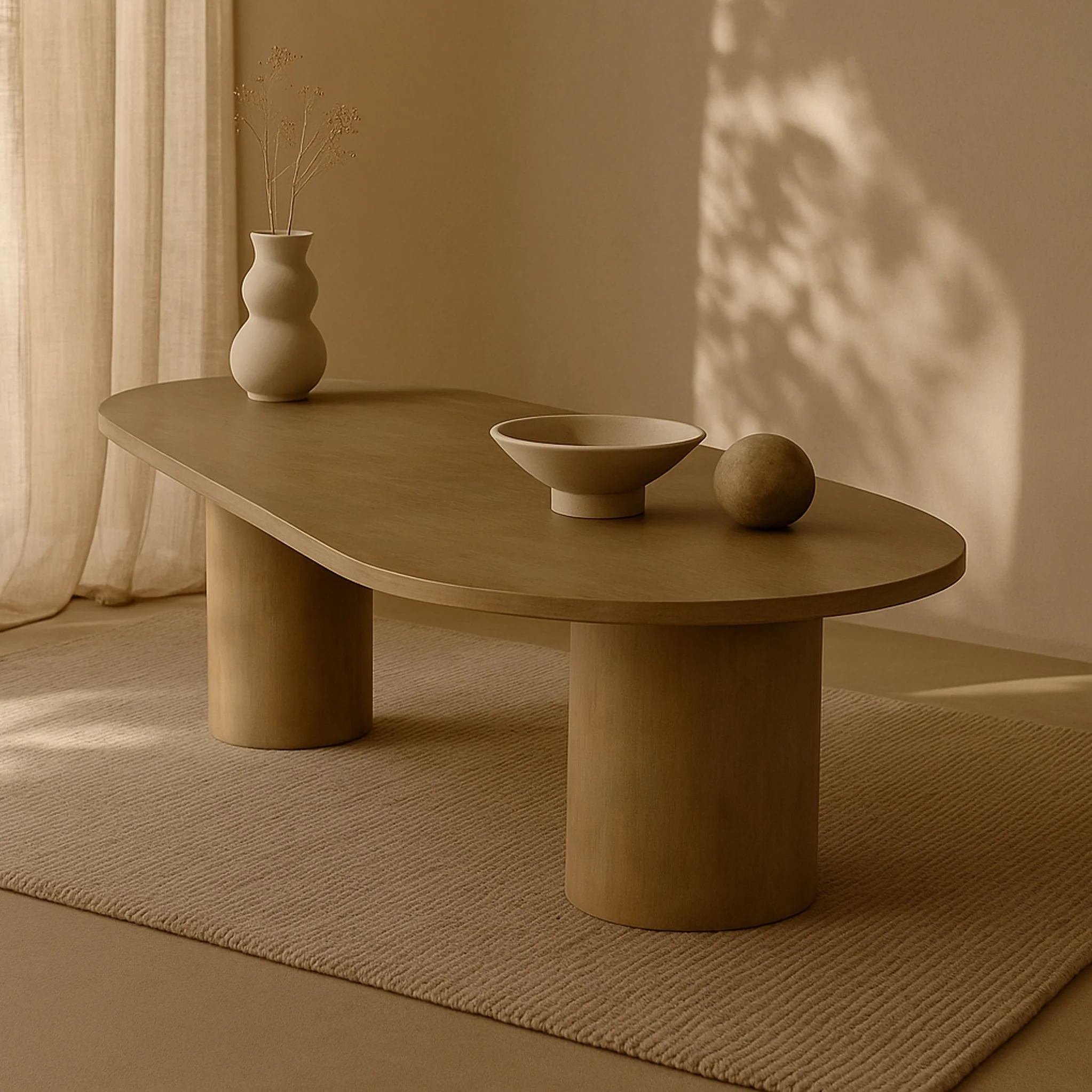Zenra Mango Wood Coffee Table - Image 2